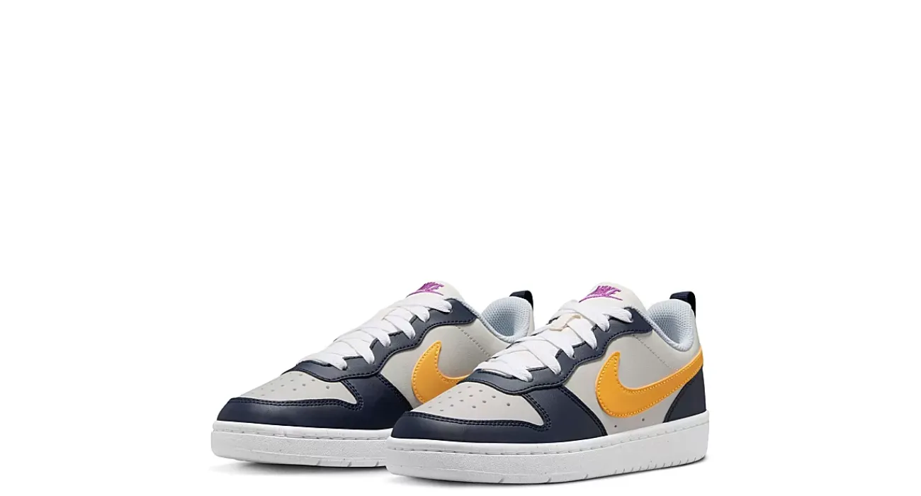 BOYS BIG KID COURT BOROUGH LOW RECRAFT SNEAKER>NIKE New