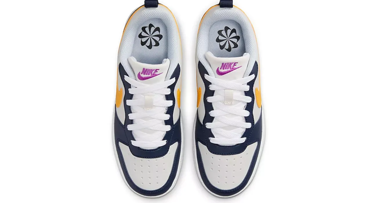 BOYS BIG KID COURT BOROUGH LOW RECRAFT SNEAKER>NIKE New