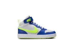 BOYS BIG KID COURT BOROUGH 2 MID SNEAKER>NIKE New