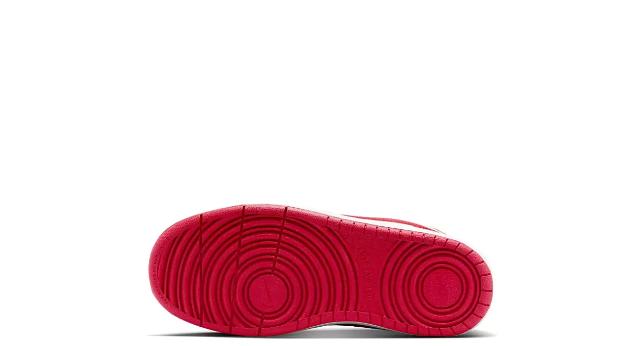 BOYS BIG KID COURT BOROUGH 2 MID SNEAKER>NIKE