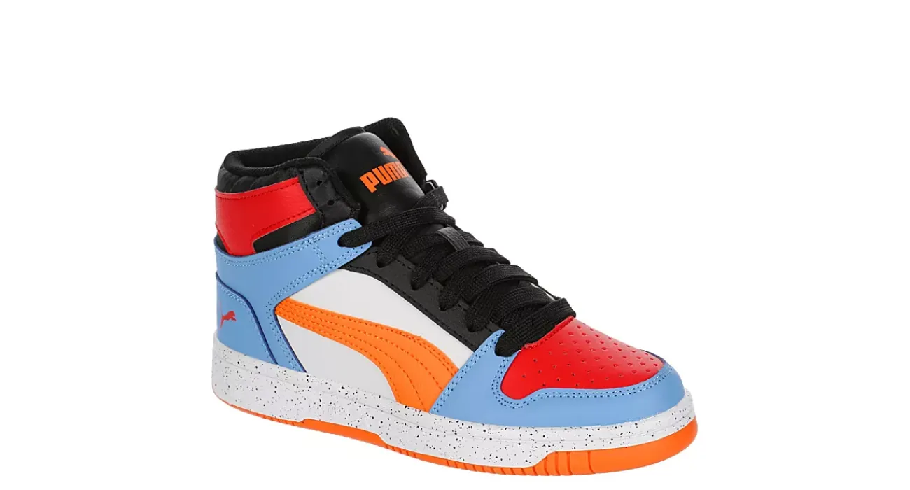 BOYS BIG KID REBOUND LAYUP SNEAKER>PUMA