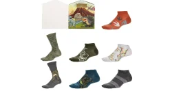BOYS CHIRSTMAS DINOSAUR BOX SET 7 PAIRS>SOF SOLE Hot