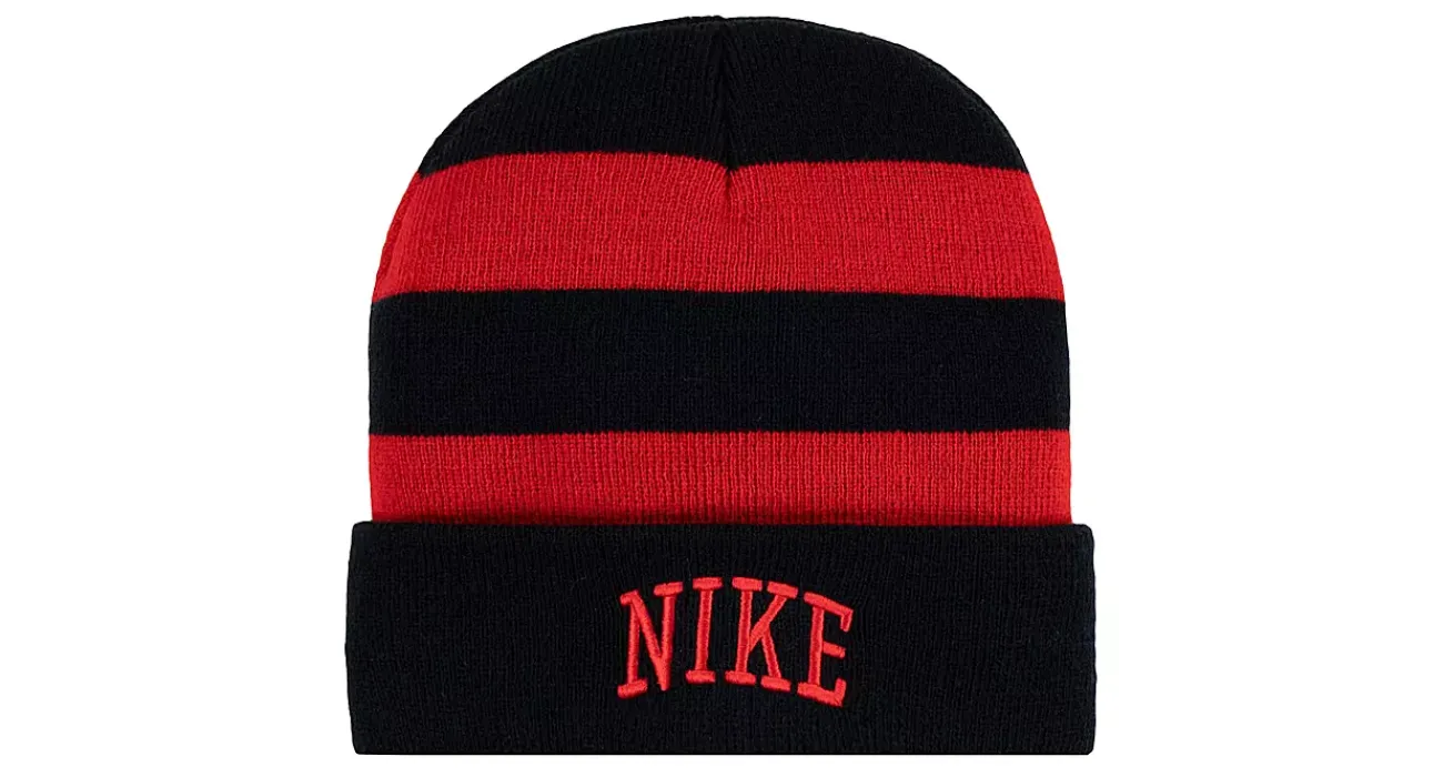 BOYS CHUNKY STRIPE BEANIE SET>NIKE Best