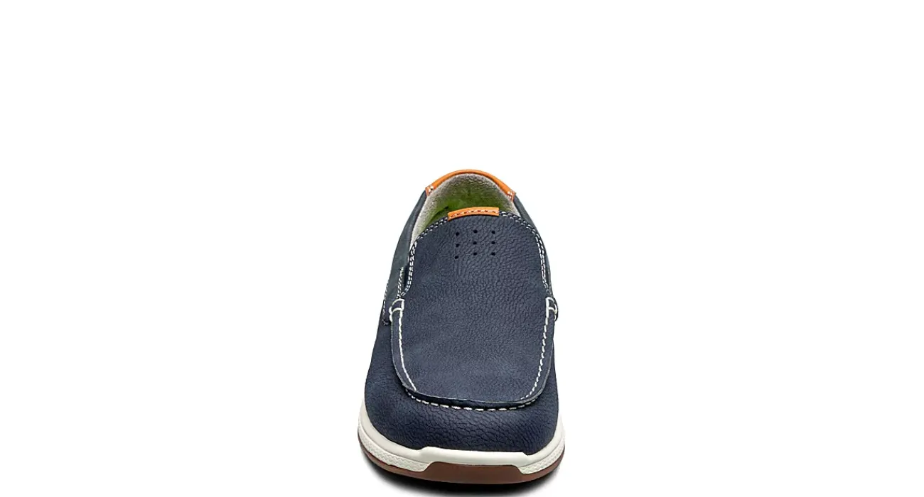BOYS CROSSOVER MOC TOE SLIP ON JR>FLORSHEIM Clearance
