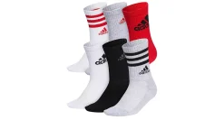 BOYS CUSHIONED CREW SOCKS 6 PAIRS>ADIDAS Clearance