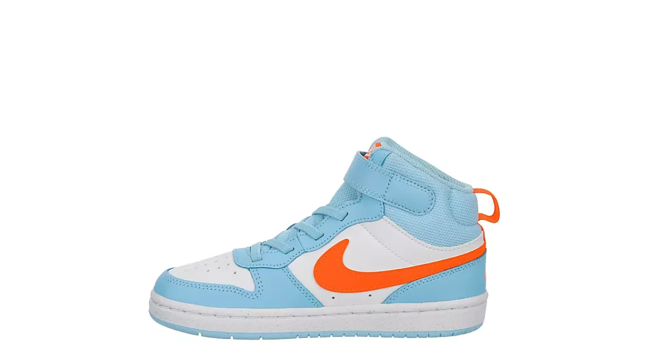 BOYS LITTLE KID COURT BOROUGH 2 MID SNEAKER>NIKE Clearance