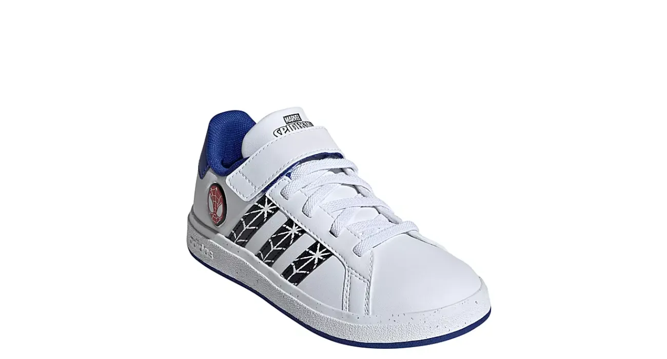 BOYS LITTLE KID GRAND COURT 2.0 SPIDERMAN SNEAKER>ADIDAS Clearance
