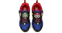 BOYS LITTLE KID MARIO LUIGI LIGHT UP SNEAKER>NINTENDO