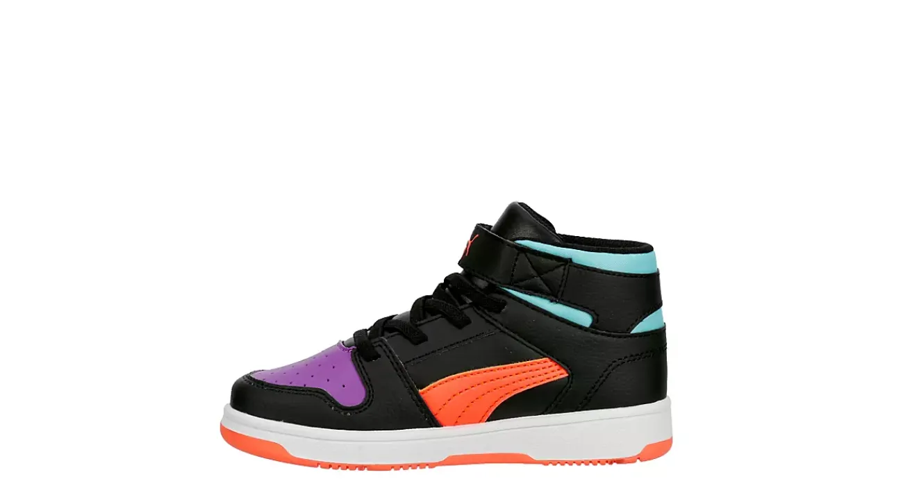 BOYS LITTLE KID REBOUND LAYUP SL SNEAKER>PUMA New