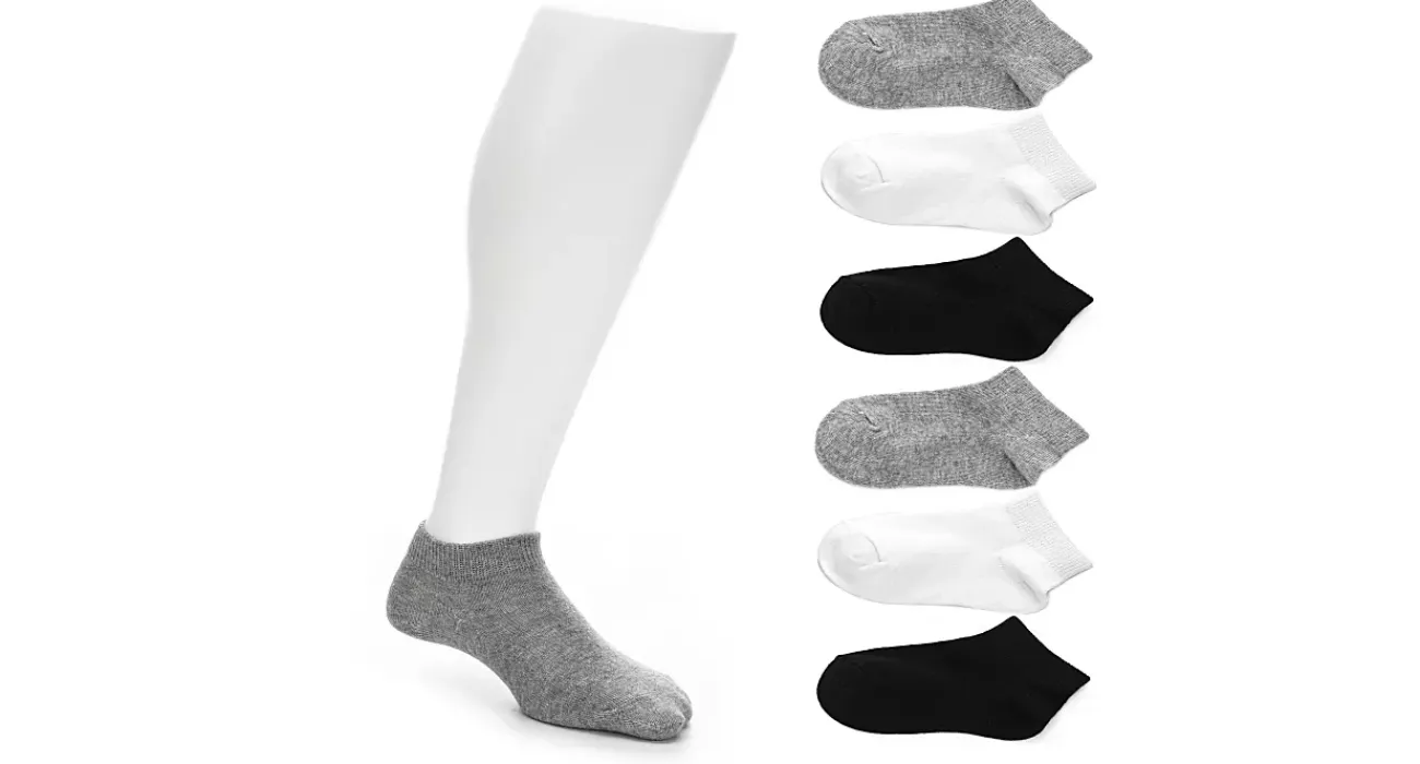 BOYS LOW CUT SOCKS 6 PAIRS>GAME SPORT Best