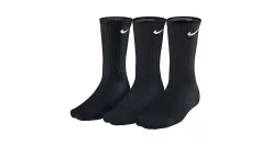 BOYS SMALL CREW SOCKS 3 PAIRS>NIKE Clearance