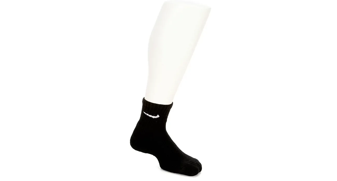 BOYS SMALL QUARTER SOCKS 6 PAIRS>NIKE Hot