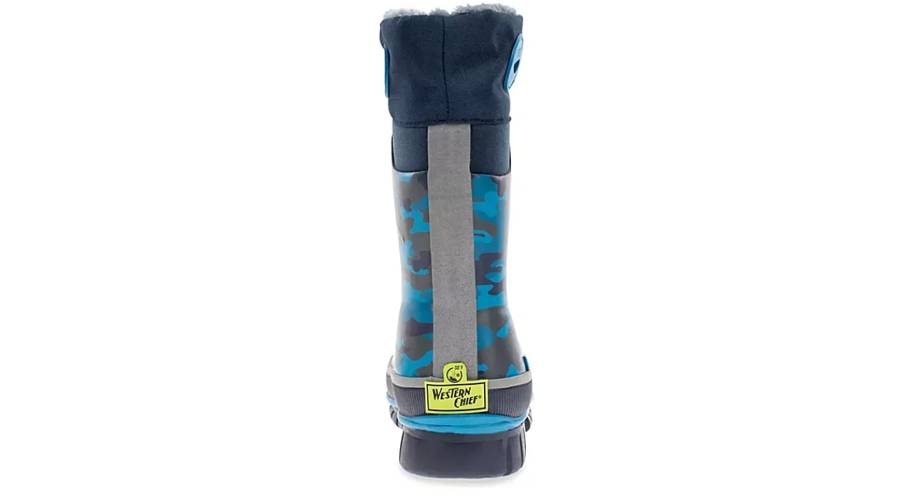BOYS TODDLER CAMO FROST RAIN BOOT>WESTERN CHIEF Hot