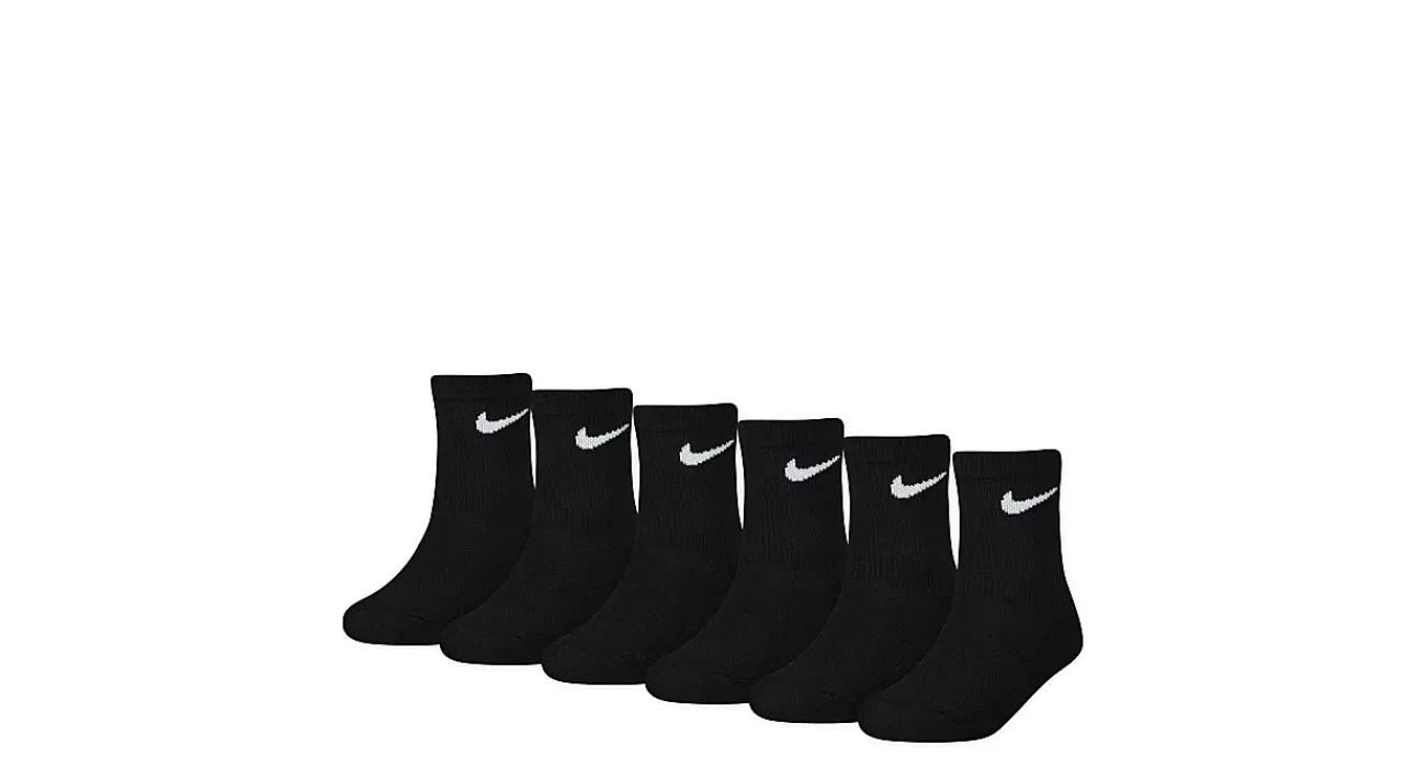 BOYS TODDLER CREW SOCKS 6 PAIRS>NIKE Best