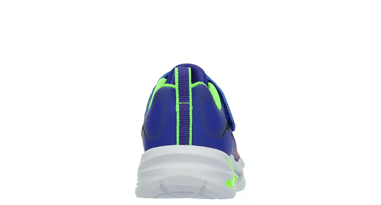 BOYS TODDLER FLEX GLOW ULTRA LIGHT UP SNEAKER>SKECHERS
