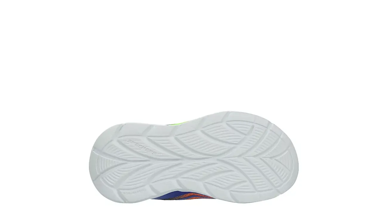 BOYS TODDLER FLEX GLOW ULTRA LIGHT UP SNEAKER>SKECHERS