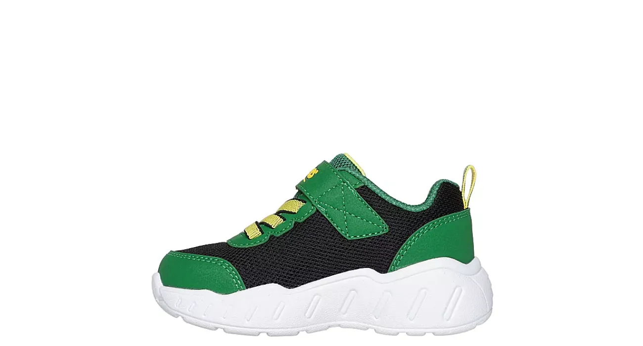 BOYS TODDLER PLAY SCENE JOHN DEERE SNEAKER>SKECHERS