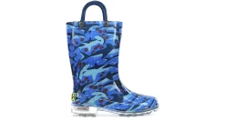 BOYS TODDLER SHARK CHASE RAIN BOOT>WESTERN CHIEF Clearance