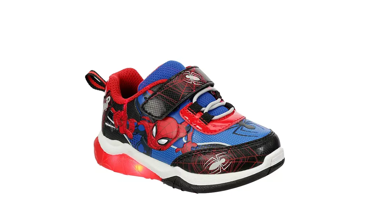 BOYS TODDLER-LITTLE KID LIGHT UP SNEAKER>SPIDERMAN Clearance