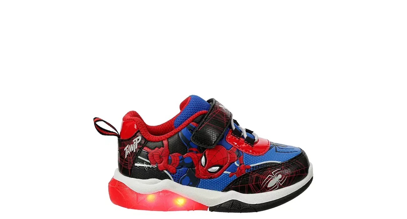 BOYS TODDLER-LITTLE KID LIGHT UP SNEAKER>SPIDERMAN Clearance