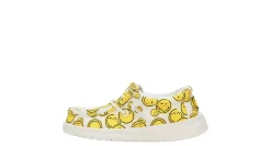 BOYS WALLY SMILEY TODDLER SLIP ON SNEAKER><noscript><img width=