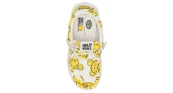 BOYS WALLY SMILEY YOUTH SLIP ON SNEAKER><noscript><img width=