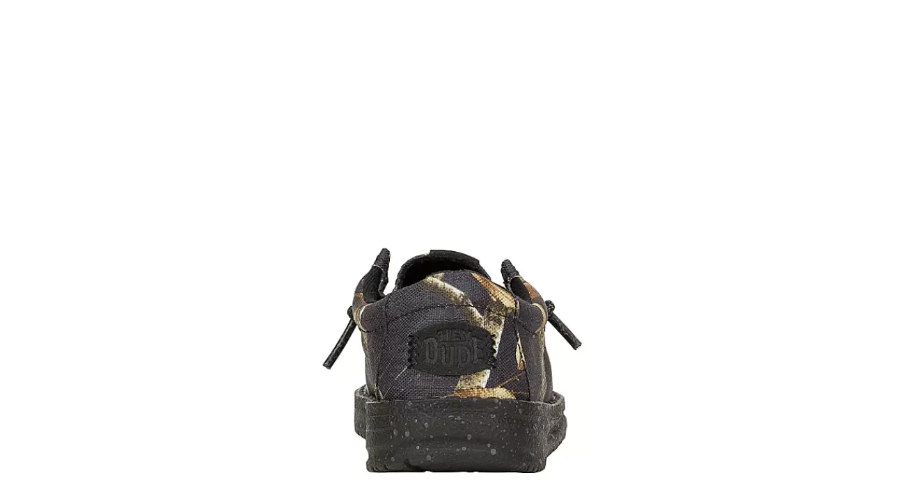 BOYS WALLY TODDLER REALTREE SLIP ON SNEAKER>HEYDUDE Sale