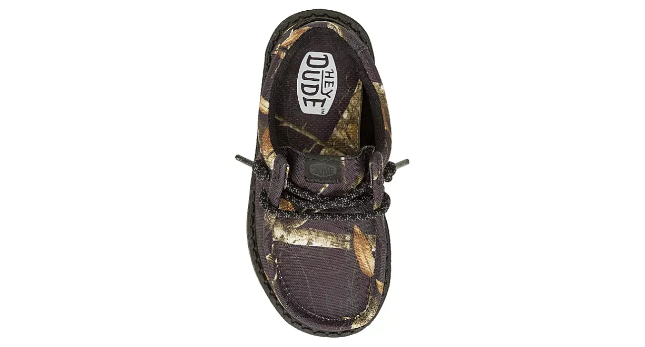 BOYS WALLY TODDLER REALTREE SLIP ON SNEAKER>HEYDUDE Sale