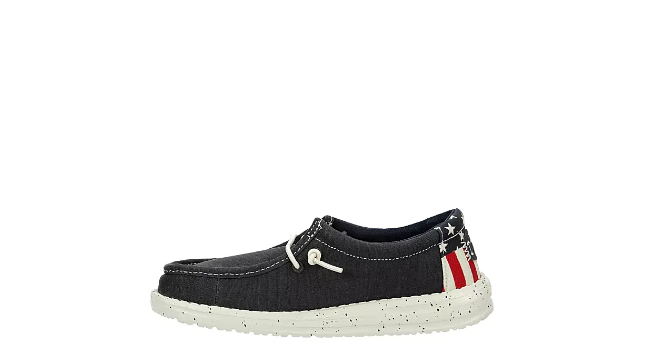 BOYS WALLY YOUTH AMERICANA SLIP ON SNEAKER>HEYDUDE Outlet