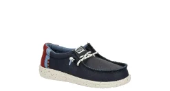 BOYS WALLY YOUTH SLIP ON SNEAKER>HEYDUDE