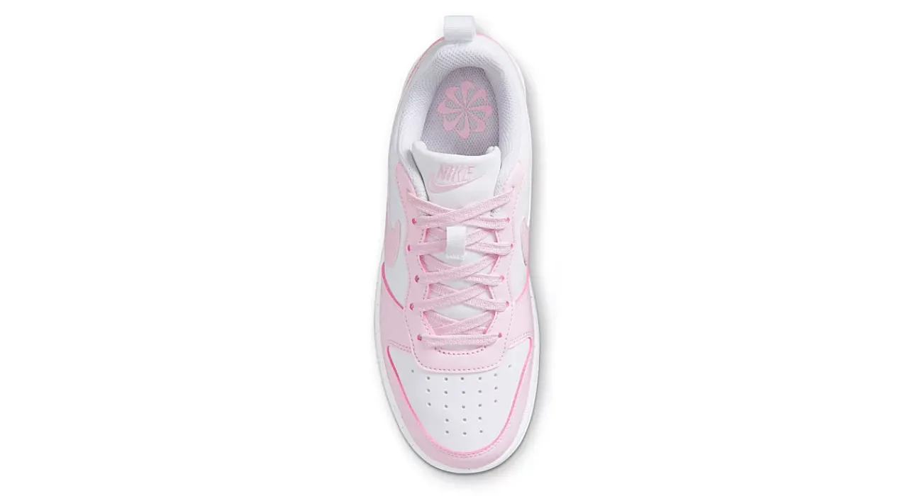 GIRLS BIG KID COURT BOROUGH LOW RECRAFT SNEAKER>NIKE New