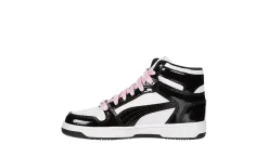 GIRLS BIG KID REBOUND LAYUP SNEAKER><noscript><img width=
