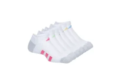 GIRLS CUSHIONED NO SHOW SOCKS 6 PAIRS>ADIDAS
