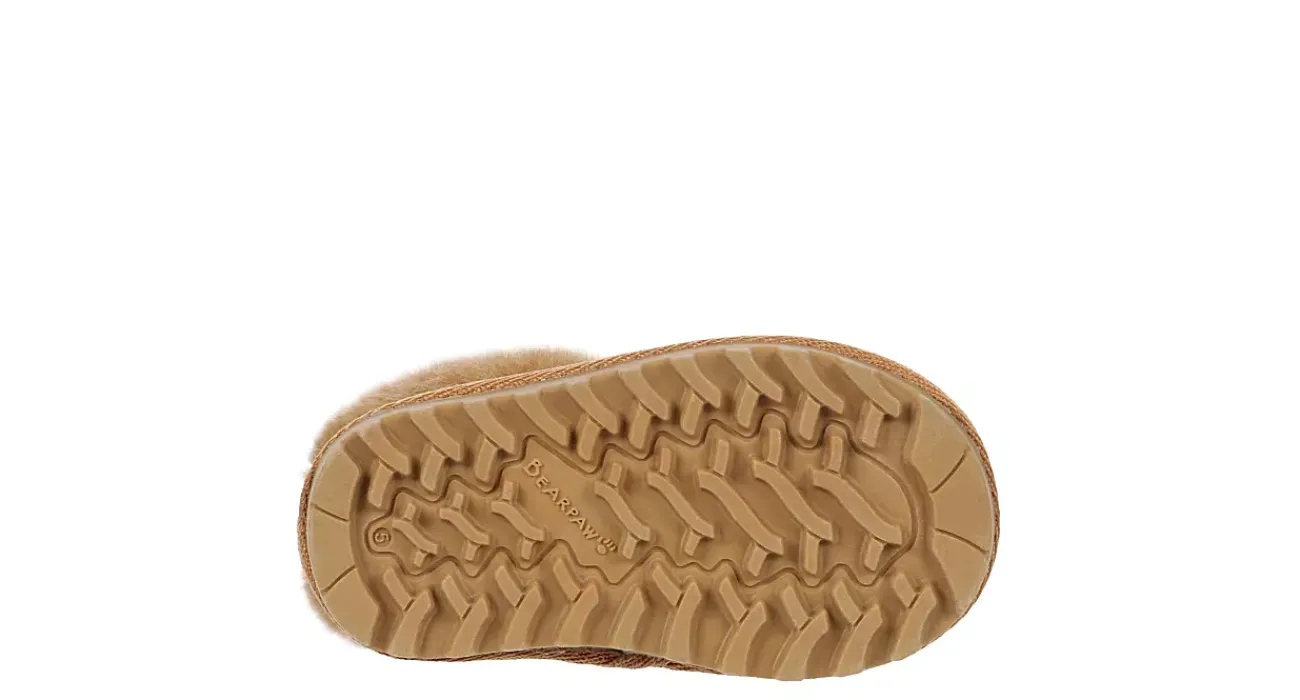 GIRLS INFANT-TODDLER TABITHA FUR SLIPPER>BEARPAW Outlet