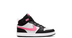 GIRLS LITTLE KID COURT BOROUGH 2 MID SNEAKER>NIKE