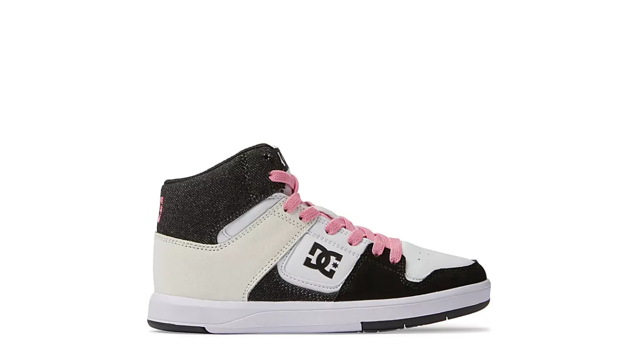 GIRLS LITTLE KID CURE HIGH TOP SNEAKER>DC SHOES New