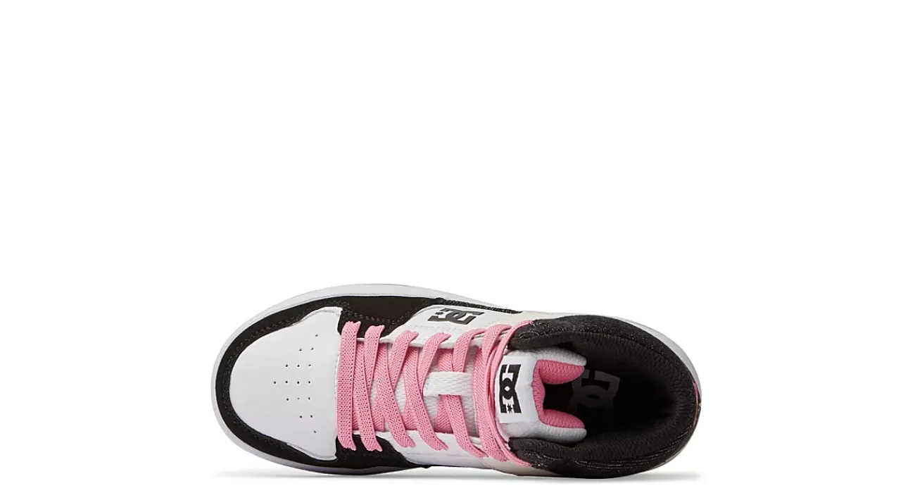 GIRLS LITTLE KID CURE HIGH TOP SNEAKER>DC SHOES New
