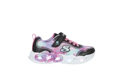 GIRLS LITTLE KID HEART LIGHTS LIGHT UP SNEAKER>SKECHERS New
