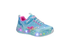 GIRLS LITTLE KID MERMAID DREAMS LIGHT UP SNEAKER>SKECHERS Clearance