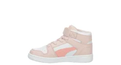 GIRLS LITTLE KID REBOUND LAYUP SNEAKER><noscript><img width=