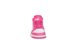 GIRLS LITTLE KID REBOUND LAYUP SNEAKER><noscript><img width=