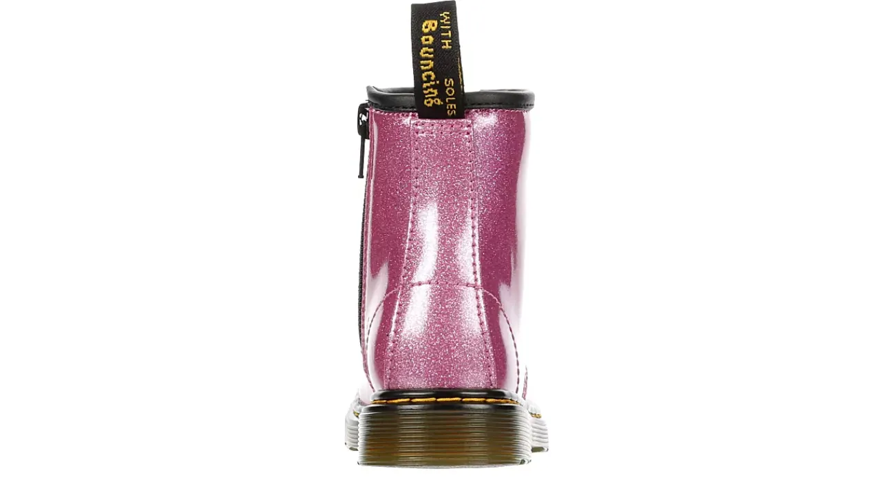 GIRLS LITTLE-BIG KID 1460 COMBAT BOOT>DR.MARTENS New