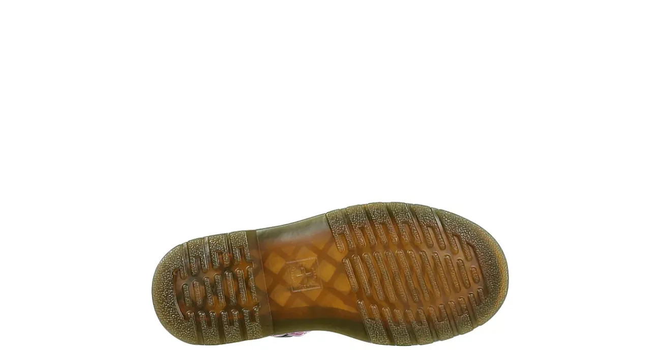 GIRLS LITTLE-BIG KID 1460 COMBAT BOOT>DR.MARTENS New