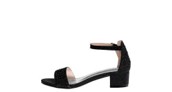 GIRLS LITTLE-BIG KID GLITTERY LOW-HEEL DRESS SANDAL><noscript><img width=