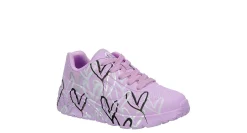 GIRLS LITTLE-BIG KID JGOLDCROWN UNO LITE SNEAKER>SKECHERS Sale