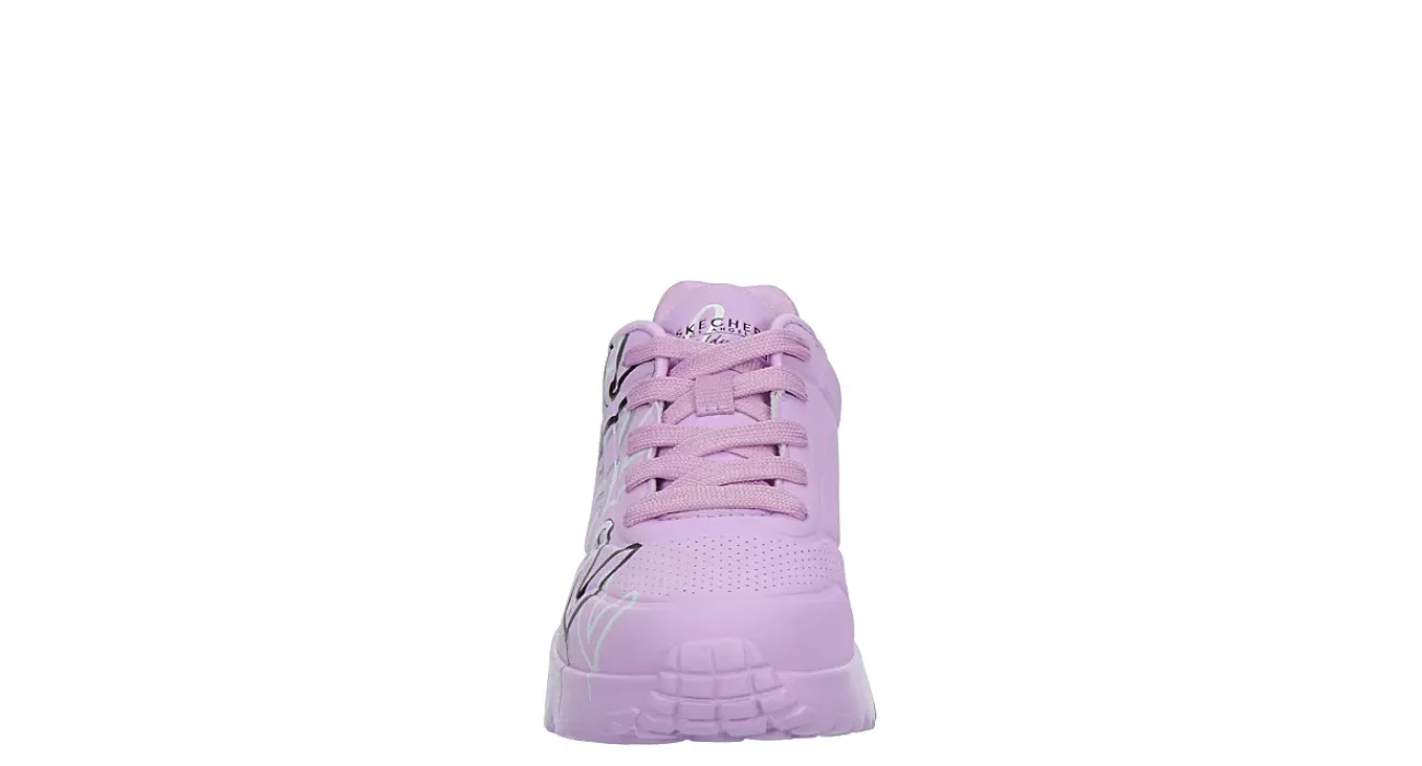 GIRLS LITTLE-BIG KID JGOLDCROWN UNO LITE SNEAKER>SKECHERS Sale