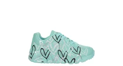 GIRLS LITTLE-BIG KID JGOLDCROWN UNO LITE SNEAKER>SKECHERS Clearance
