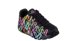 GIRLS LITTLE-BIG KID JGOLDCROWN UNO LITE SNEAKER>SKECHERS Clearance