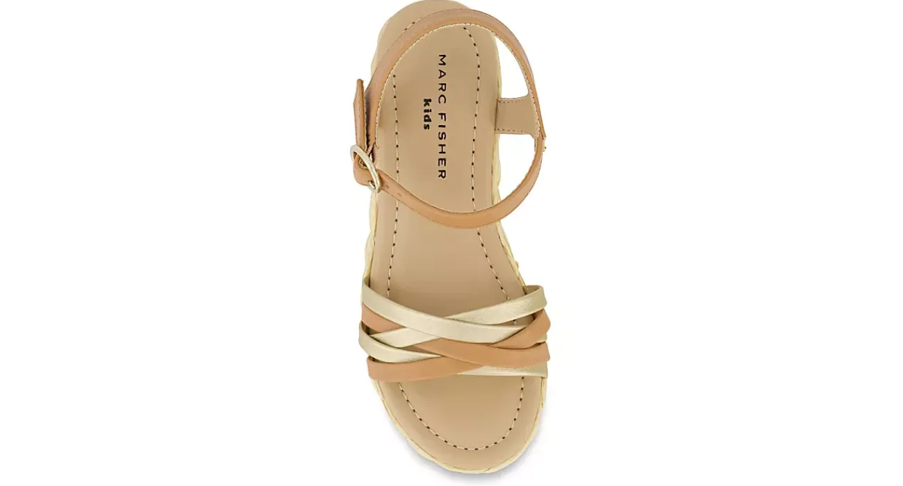 GIRLS LITTLE-BIG KID MARREN STRAP WEDGE SANDAL>MARC FISHER Clearance