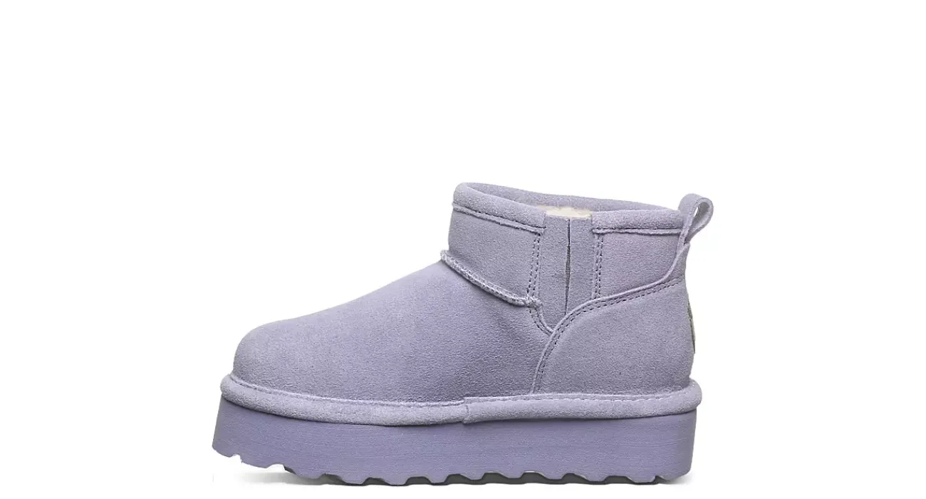 GIRLS LITTLE-BIG KID RETRO SHORTY YOUTH FUR BOOT>BEARPAW Online